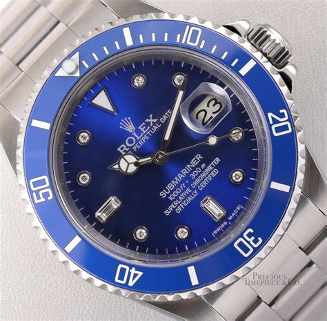 rolex submariner bleu acier|Rolex Submariner price.